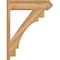 Ekena Millwork Merced Rough Sawn Arts and Crafts Outlooker, Western Red Cedar, 8"W x 30"D x 38"H OUT08X30X38MRC03RWR - alternate 2